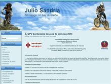 Tablet Screenshot of julio.sandria.org